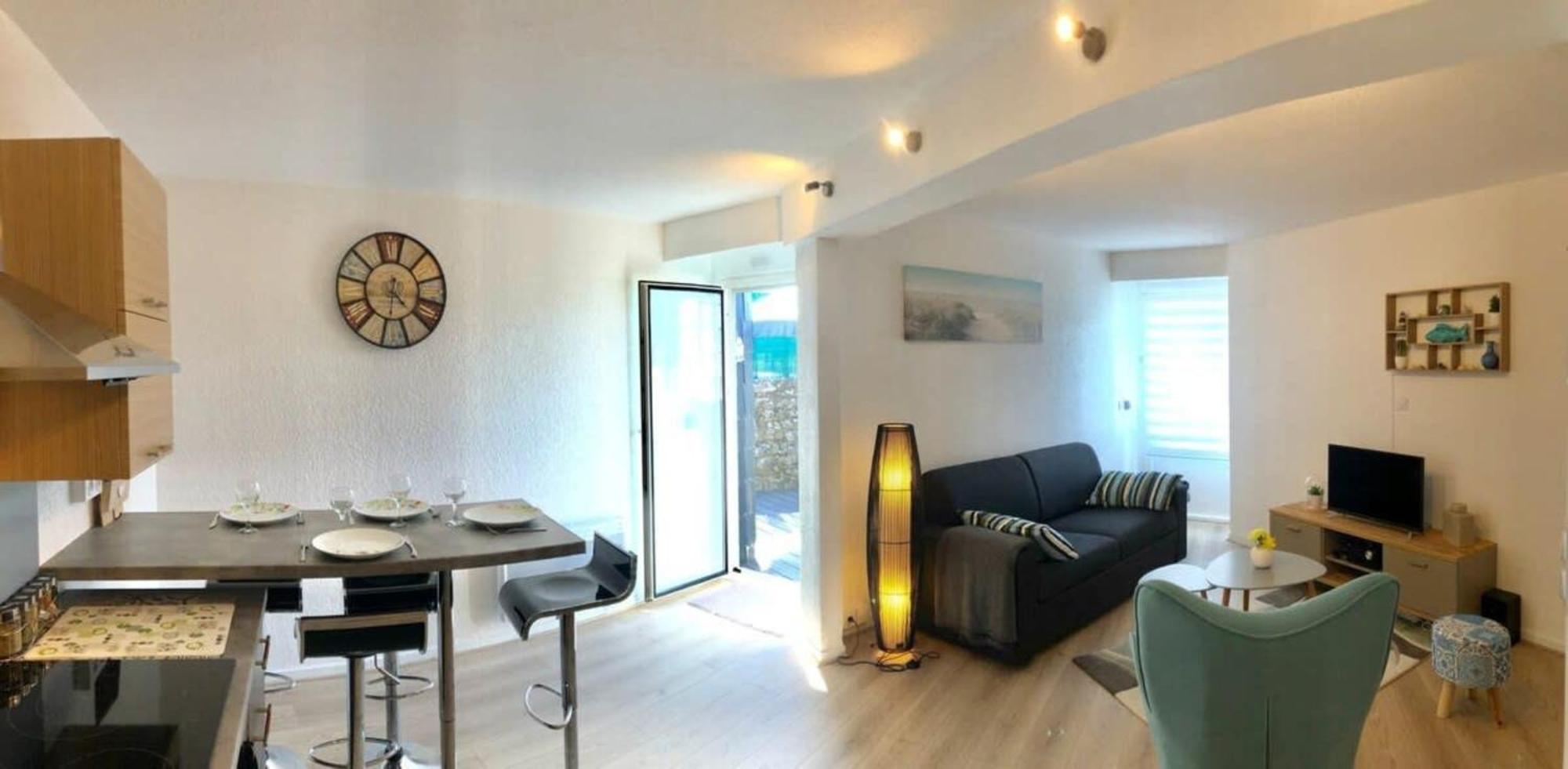 Jolie Maisonnette Cosy Bord De Mer Terrasse Guidel Eksteriør billede